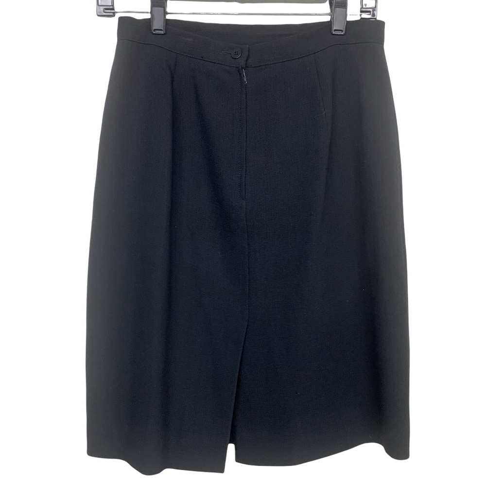 Vintage Giorgio Armani Le Collezioni Wool Skirt -Size 8 Italy - Picture 3 of 8
